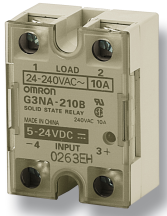 Omron G3NA-210B-UTU5-24VDC Solid State Relay 10A 1-Pole 24-240Vac