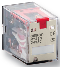 Omron MY4110/120VAC(S) Miniature Power Relay 4 Pole 4PDT 3A 110VAC
