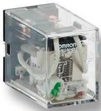Omron LY224VAC Plug In Power Relay 8 Pin DPDT 10A 24V