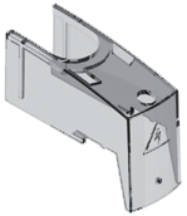 Socomec 22941009 Top/Bottom Single Pole Terminal Shroud 63-80A M2 Size