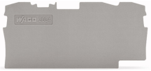Wago 2004-1391 4mm Terminal End Plate Grey