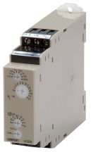Omron H3DK-F24-240VAC/DC DIN Rail Timer 0.1s-12h 5A SPDT 