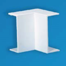 Falcon FIA2 White Mini Trunking Internal Bend 25x16mm