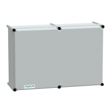 Schneider NSYPLSP3654G PLS Box Polyester Rear Opaque PC Cover IP65 360x540x180mm