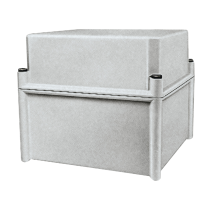 Schneider NSYPLSC3672AG PLS Box Polyester Rear Opaque PC Cover IP65 360x720x230mm