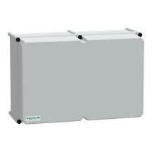 Schneider NSYPLSC3654AG PLS Box Polyester Rear Opaque PC Cover IP65 360x540x230mm