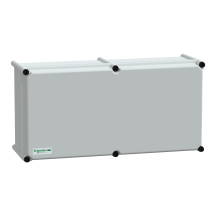 Schneider NSYPLSC2754G PLS Box Polyester Rear Opaque PC Cover IP65 270x540x180mm