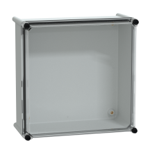 Schneider NSYPLS3636G PLS Box Polyester Rear Clear Cover IP65 360x360x180mm