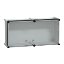 Schneider NSYPLS2754G PLS Box Polyester Rear Clear Cover IP65 270x540x180mm