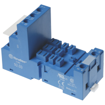 Finder 92.03SMA Terminal DIN Relay Socket Blue 11 Pin