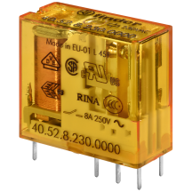 Finder 40.52.8.012.0000 Miniature PCB Relay 2P 8A