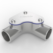 ETrix UKELB20 Inspection Elbow 20mm Ss