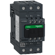 Schneider LC1D40ABD TeSys D Contactor 40A 3 Pole 24VDC Coil