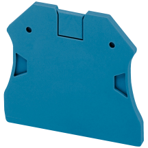 Schneider NSYTRAC22BL Terminal End Plate 2.5mm Blue