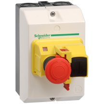 Schneider GV2MCK04 TeSys GV2 Enclosure for GV2ME IP55 with E-Stop