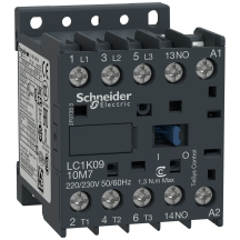 Schneider LC1K0910E7 TeSys K Contactor 9A 3 Pole 1NO Auxiliary 48VAC Coil