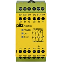 Pilz 774318 PNOZ X3 Emergency Stop Safety Relay 3NO 1NC 230VAC