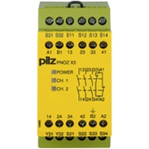 Pilz 774310 PNOZ X3 Emergency Stop Safety Relay 3NO 1NC 24V AC/DC