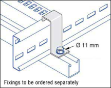 Unistr U12/HDB/H Hold Down Bracket HDG
