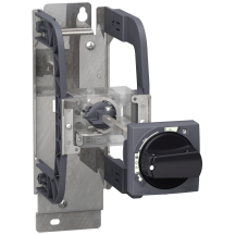 Schneider LU9APN21 TeSys U Mounting Bracket Kit with Extended Rotary Black Handle