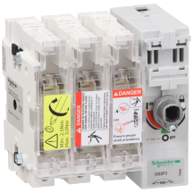 Schneider GS2F3 TeSys GS Fused Switch Disconnector 50A 3 Pole