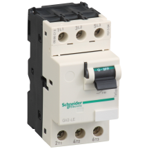 Schneider GV2LE08 TeSys GV2 Magnetic Motor Circuit Breaker 3 Pole 4.0A 100kA