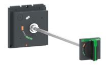 Schneider LV432598T Rotary Handle Black