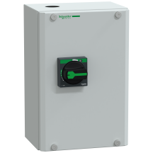 Schneider GV3PC01 TeSys GV3 Enclosure for TeSys GV3P/L Black Handle IP65