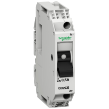 Schneider GB2CS05 TeSys GB2 Thermal Magnetic Circuit Breaker SP+N 0.5A 50kA