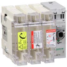 Schneider GS2K3 TeSys GS Fused Switch Disconnector 125A 3 Pole
