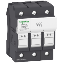 Schneider DFCC3 TeSys DF Fuse Carrier 3P 30A Fuse Class CC