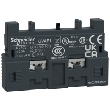 Schneider GVAE1 TeSys GV2 & GV3 Front Mount Auxiliary Contact 1NO+1NC