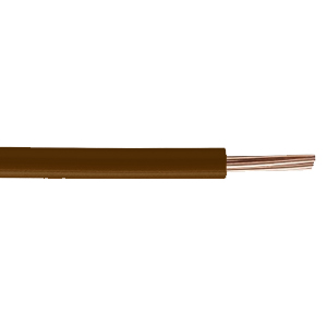 SINGLES 1C 6.0MM BROWN (100M)