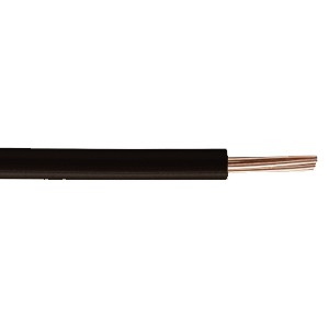 SINGLES 1C 6.0MM BLACK (100M)