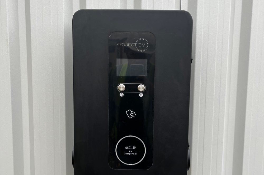 Smart EV charger with RFID access