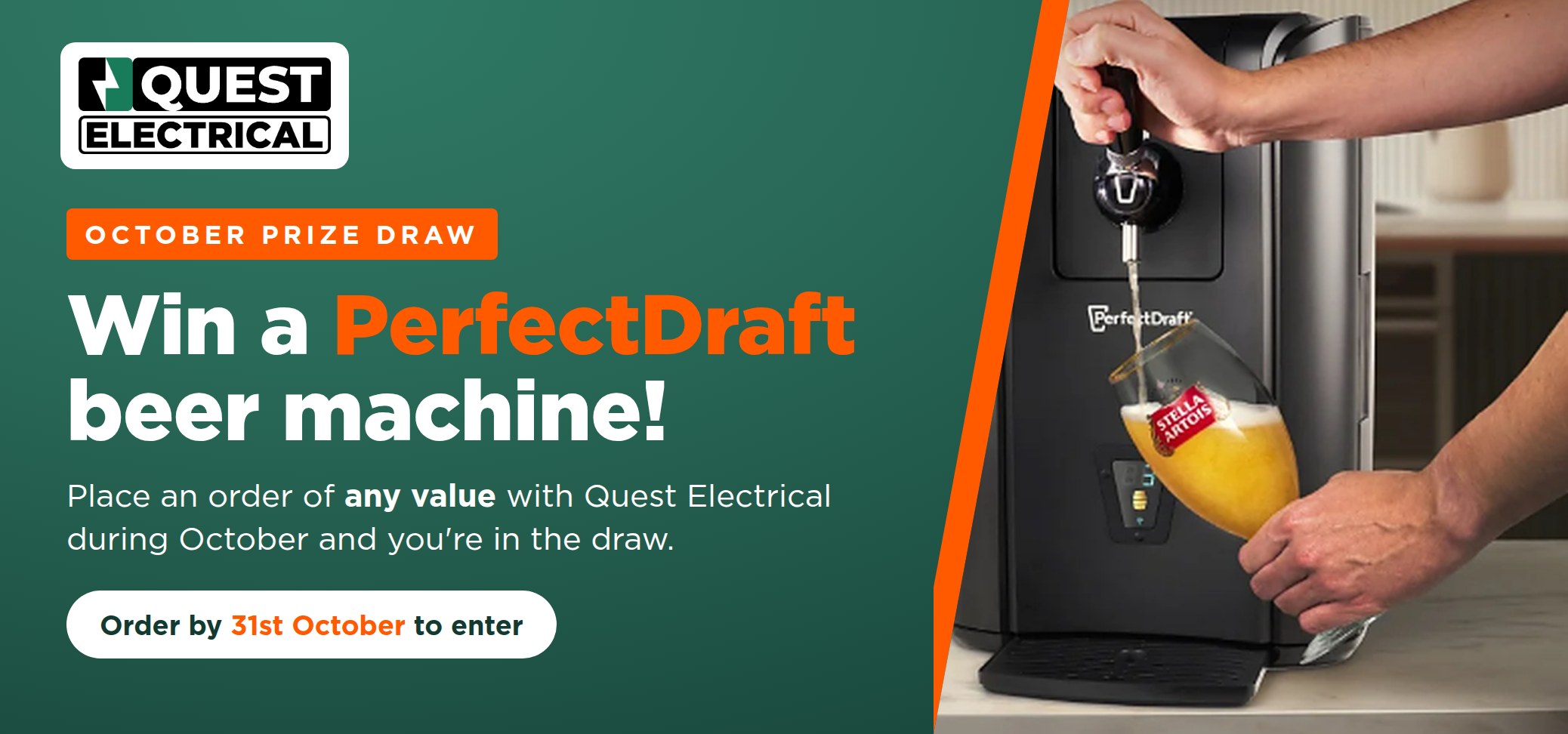 Win a PerfectDraft beer machine - October prize draw